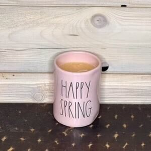 Rae Dunn Pink Happy Spring‎ Candle